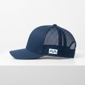 blue side white
